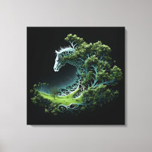 Enchanting Equine Nature's Silhouette