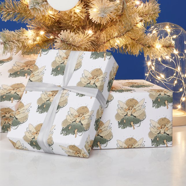 Enchanting Fairy – Whimsical Fantasy Art Wrapping Paper (Holidays)