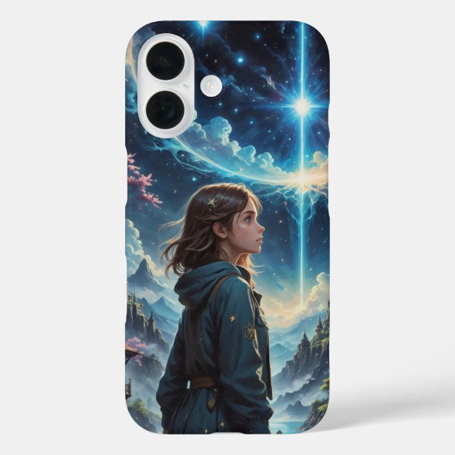 Enchanting Fantasy Night Sky Scene Case-Mate iPhone Case (Back)