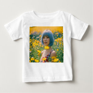 Enchanting Floral Field T-Shirt 