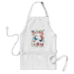 Enchanting flower fairy custom standard apron