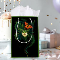 Enchanting Forest Dryad Woman Butterfly Fantasy