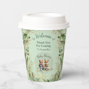 Enchanting Forest Friends Baby Shower Paper Cups