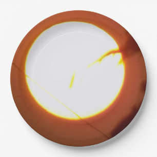 Enchanting Full Moon 9" Round Paper Plate