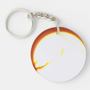 Enchanting Full Moon Key Ring