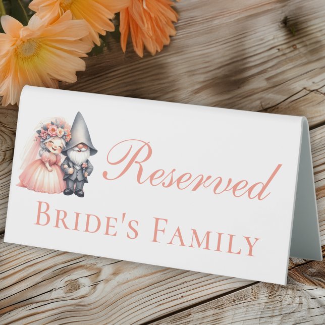 Enchanting Gnome Rustic Woodland Wedding Reserved  (Creator Uploaded)