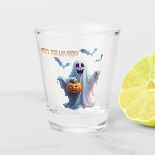 Enchanting Halloween design conveys. Shot Glass
