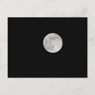 Enchanting Moon Photography Postcard