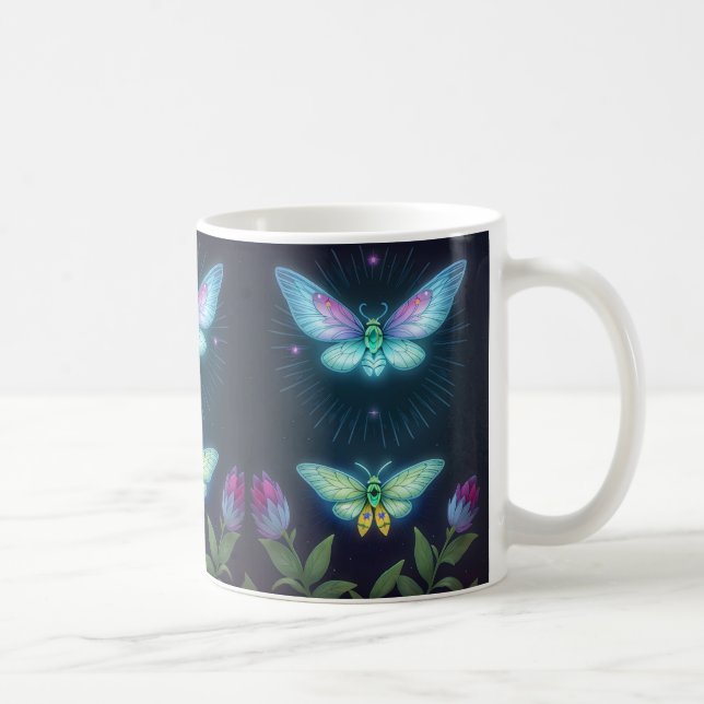 Enchanting Moonlit Fairy Coffee Mug (Right)