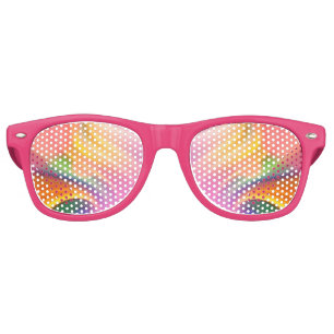 Enchanting northern lights (Aurora Borealis) Retro Sunglasses