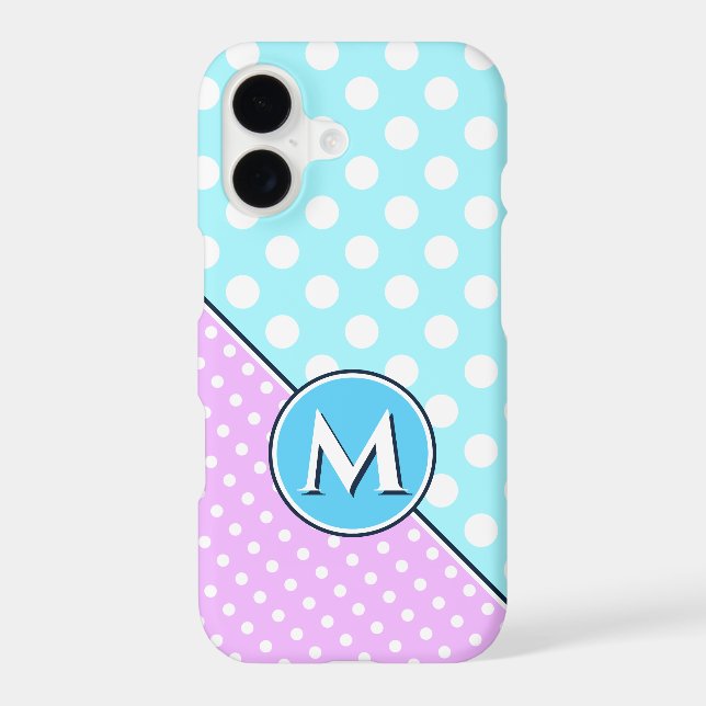 Enchanting Pastel Colours - Custom Monogram (Back)