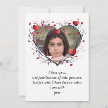 Enchanting Red Watercolor Heart Shaped Wreath