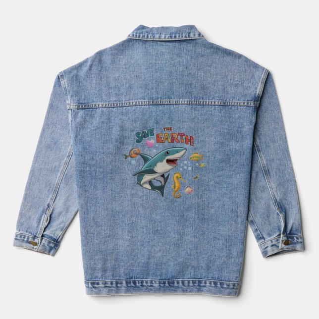 Enchanting Sark Denim Jacket (Back)