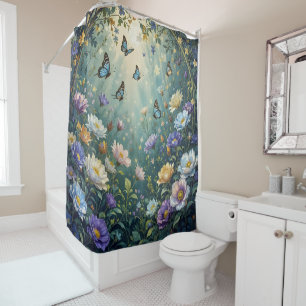Enchanting Secret Garden to Dream About Shower Curtain