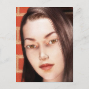 enchanting smile postcard