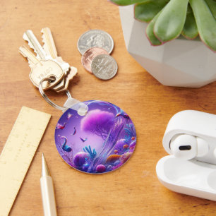 Enchanting Underwater Fantasy Key Ring