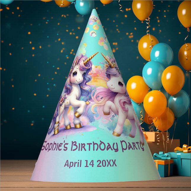 Enchanting Unicorn Party Hat (Creator Uploaded)