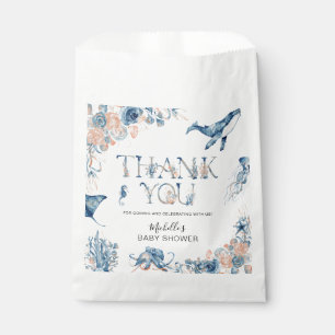 Enchanting Watercolor Under-the-Sea Baby Shower Favour Bag