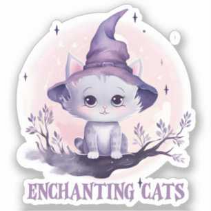 Enchanting Witch Cat
