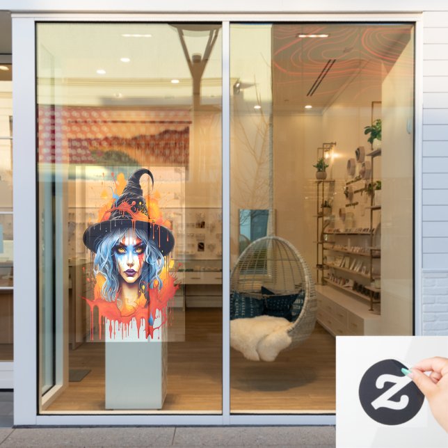 Enchanting Witch's Colourful Spell (Store Window)