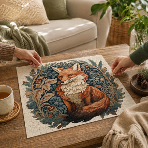 Enchanting Woodland Fox Jigsaw Puzzle