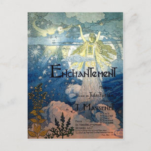Enchantment Art Nouveau Postcard