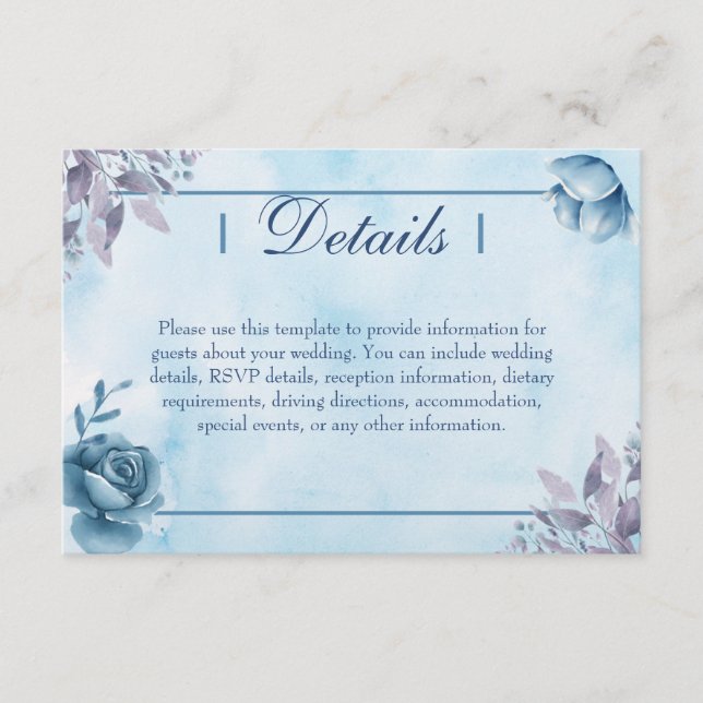 Enclosure Card (Front)