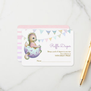 Enclosure Card with a cute dragon.