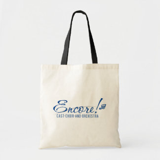 Encore Tote with Blue logo Bag