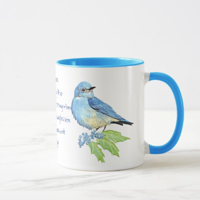Encoucouraging Scripture Matthew 6:26, Birds Mug (Right)