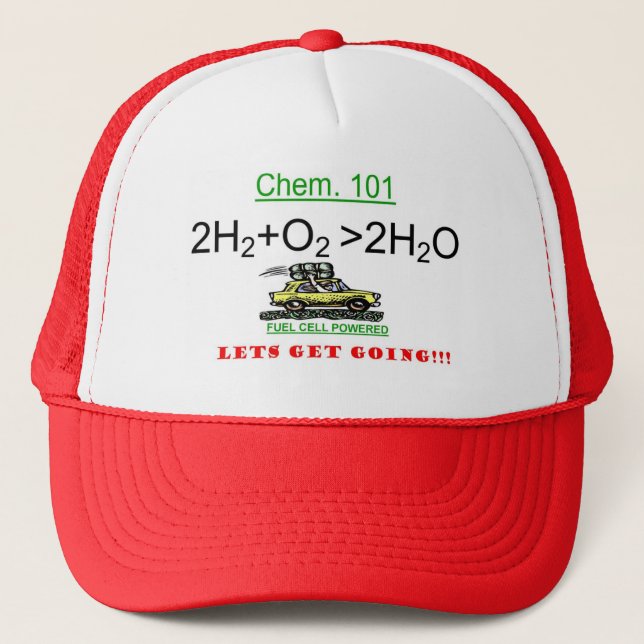 Encourage Fuel Cell use Trucker Hat (Front)