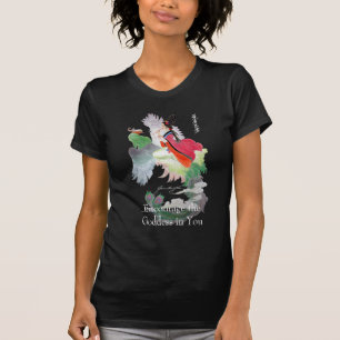 Encourage the Goddess dark shirt