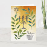 EncourageMe "God is Our Refuge" Card<br><div class="desc">EncourageMe is proud to offer this comforting "God is Our Refuge" Card - Olive leaves accent the emblems of the Jewish people featuring Psalm 46:1-2, olive leaves are from my original watercolor and text is hand stamped. The inside features Psalm 31:24 "Be strong and take heart, all you who hope...</div>