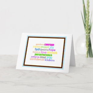 Encouragement and Blessing Card