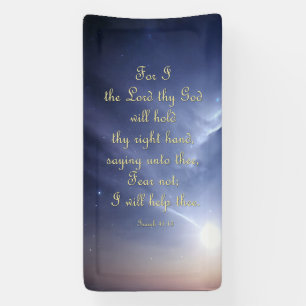 Encouragement Banner - Isaiah 41:13