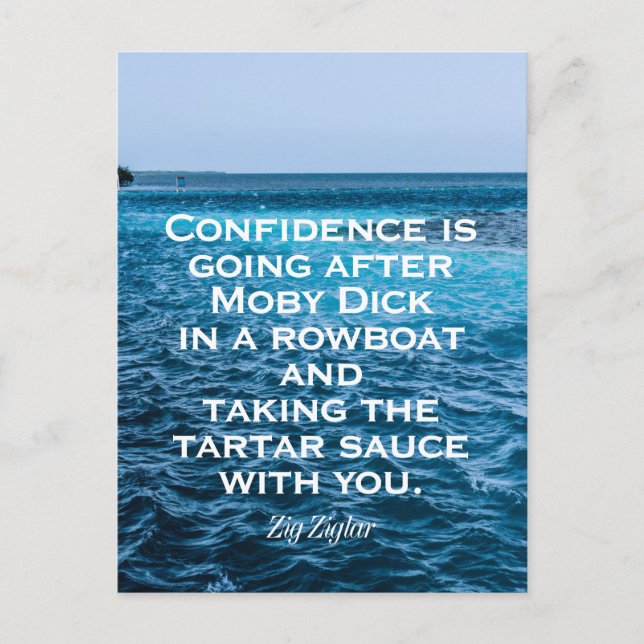 Encouragement | Be Confident Postcard (Front)