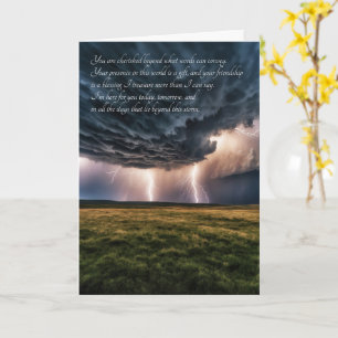 Encouragement Beyond the Storm Card