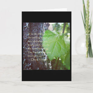 Encouragement Blank Note Card