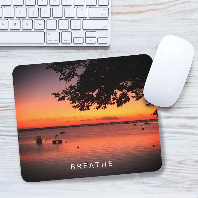 Encouragement Breathe ADD YOUR Photo Mouse Pad (Encouragement Breathe ADD YOUR Photo Mouse Pad)