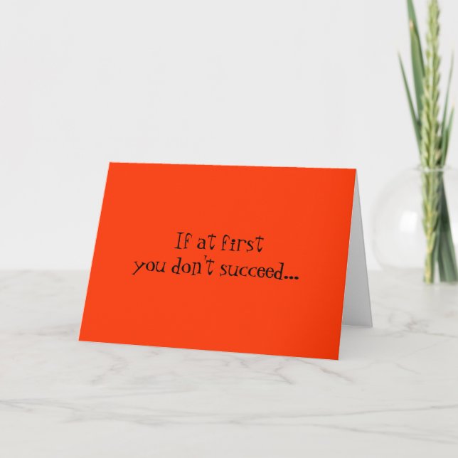 Encouragement Card (Front)