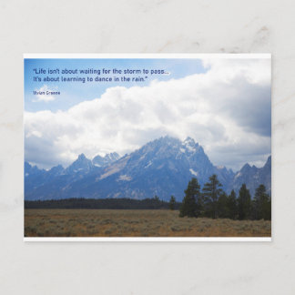 Encouragement Card - Dance in the Rain