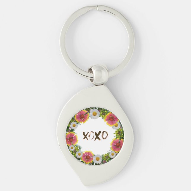 Encouragement Enlightenment Comfort Hope Key Ring (Front)