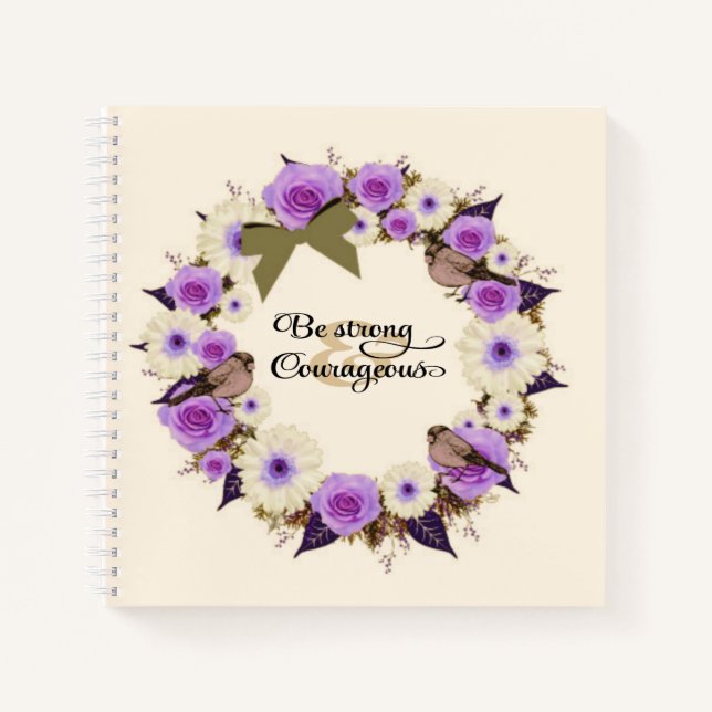 Encouragement Enlightenment Comfort Hope Notebook (Front)