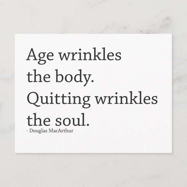 Encouragement Exercise MotivationalPostcard Postcard (Front)