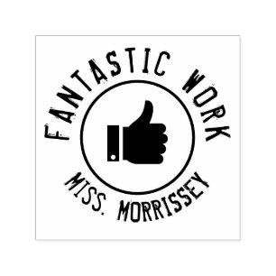Encouragement Fantastic Work Teachers Self-inking Stamp