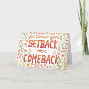 Encouragement for Tough Times Setback Card