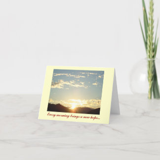 Encouragement  greeting card