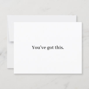 Encouragement Greeting Card