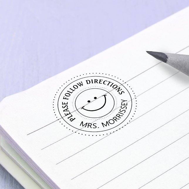 Encouragement Please Follow Directions Teachers Self-inking Stamp (Encouragement Please Follow Directions Teachers Self-inking Stamp)