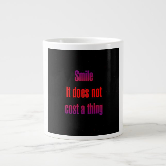 Encouragement Quote # 131 Large Coffee Mug (Front)